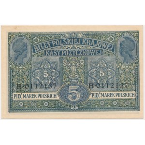 5 marek 1916 - Generał - biletów - B -
