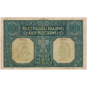 500 Mark 1919 – Direktion – SCHÖN und FRISCH
