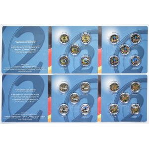 Set, Germany, 2 Euro commemorative coins 2021-2025 (20 pcs.)