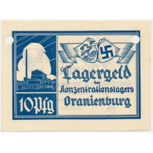 Tábor Oranienburg, 10 fenigov (1933–1936) – VZÁCNÉ