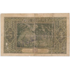 5 zlotys 1926 - A - contrefaçon d'époque