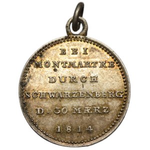 Germany, Medal Battle of Montmartre 1814