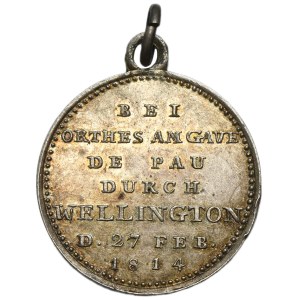 Deutschland, Medaille zur Schlacht bei Orthez 1814
