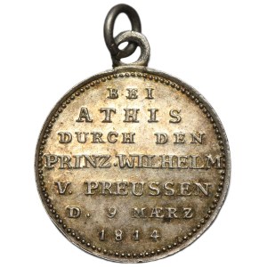 Deutschland, Medaille zur Schlacht bei Athis 1814