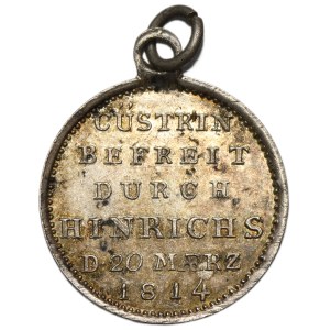 Germany, Medal Capitulation and Liberation of the Küstrin Fortress 1814