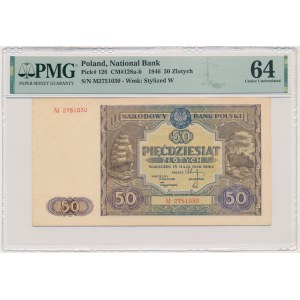 50 złotych 1946 - M - PMG 64