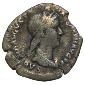 Roman Imperial, Sabina, Denarius