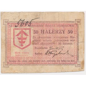 Jędrzejów, 50 halers, 1919