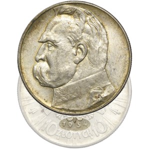 Piłsudski, 10 zlotych, 1934