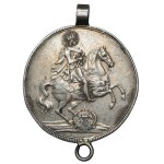 Necklace made of THALERS and Kreuzer coins (13 coins in total)
