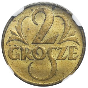 2 Groschen 1923 – NGC MS63