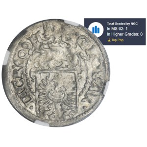 Silesia, Duchy of Teschen, Adam Wenzel, 3 Krajcary Teschen 1609 - NGC MS62
