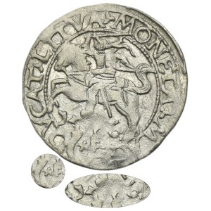 Sigismund II August, 1/2 Groschen Tykocin 1566 - RARE
