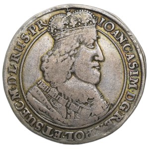 John II Casimir, Thaler Danzig 1649 GR