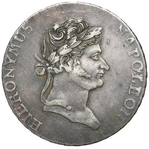 Germany, Kingdom of Westphalia, Jerome Bonaparte, Thaler Clausthal 1813 C