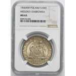 100 zloty 1966 Mieszko e Dąbrówka - NGC MS65