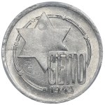 Ghetto Litzmannstadt, 10 mark 1943 Al - PCGS MS61 - dot on star