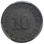 Ghetto Litzmannstadt, 10 Pfennig 1942 - second emission - PCGS AU58