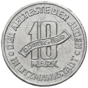 Ghetto Litzmannstadt, 10 mark 1943 Al - GHOST EFFECT