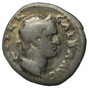 Roman Imperial, Galba, Denarius