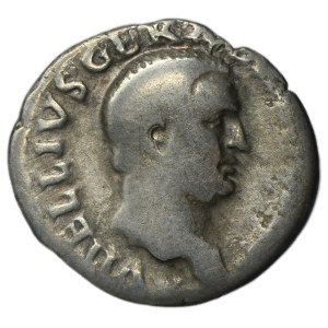 Roman Imperial, Vitellius, Denarius