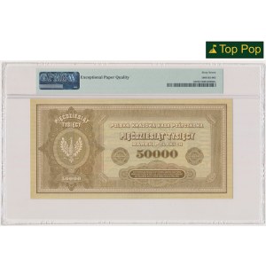 50.000 marek 1922 - G - PMG 67 EPQ