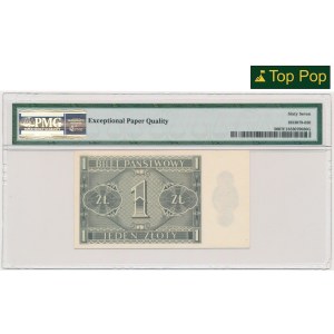 1 zloty, 1938 - IB - PMG 67 EPQ - BEAUTIFUL
