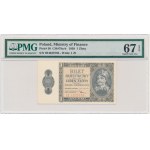 1 zloty, 1938 - IB - PMG 67 EPQ - BEAUTIFUL