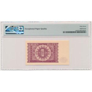1 zloty, 1946 - PMG 67 EPQ
