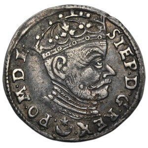 Stephen Bathory, 3 Groschen Vilnius 1581