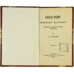 Beschreibender Katalog zur Długosz-Ausstellung 1880