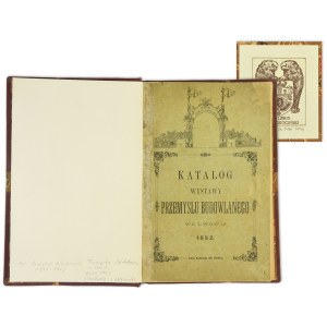 Catalogue of the Construction Industry Exhibition in Lviv 1892