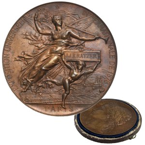 Österreich, Preismedaille der Internationalen Ausstellung in Paris 1878