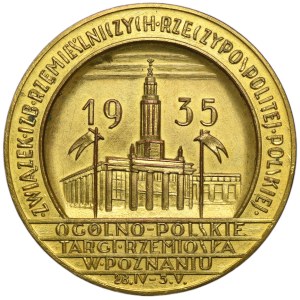 Medal National Craft Fair in Poznań 1935