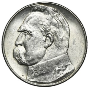 Piłsudski, 10 zlotych, 1938
