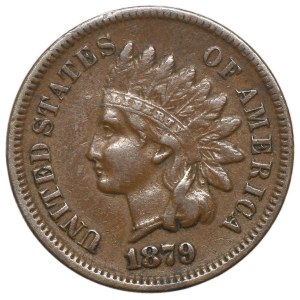 USA, 1 Cent Philadelphia 1879 - Indian Head