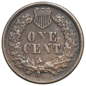 Stati Uniti, 1 centesimo, Filadelfia 1865 - Testa d'indiano