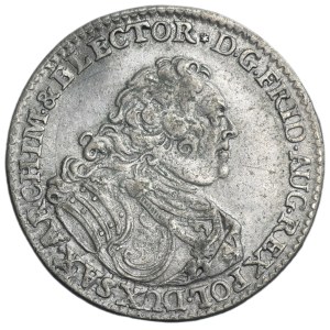 Augustus III of Poland, Groschen Dresden 1740