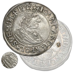 John II Casimir, 1/4 Thaler 1663 HDL