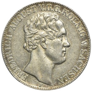 Germany, Saxony, Friedrich Augustus II, 2 Thaler Dresden 1854 F