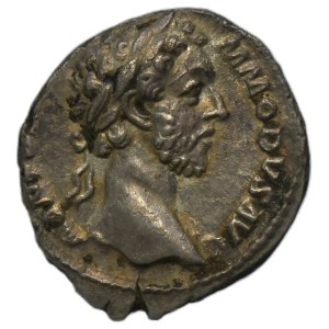 Roman Imperial, Commodus, Denarius