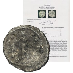 Roman Imperial, Pescennius Niger, Denarius - certificate David R. Sear