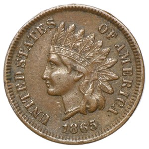 USA, 1 Cent Philadelphia 1865 - Indian Head