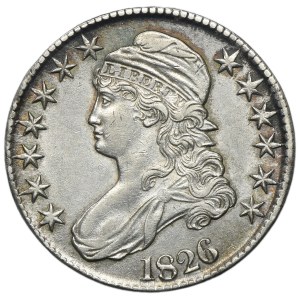 Stati Uniti, 50 centesimi di Philadelphia, 1826