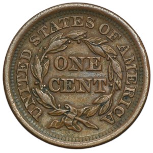 Stati Uniti, 1 centesimo, Filadelfia 1849 - Liberty Head