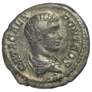 Roman Imperial, Geta, Denarius