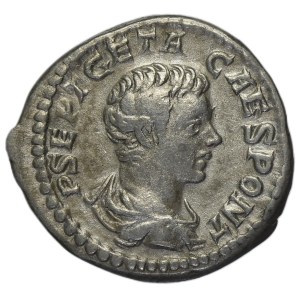Roman Imperial, Geta, Denarius