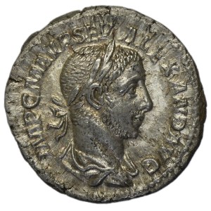 Roman Imperial, Severus Alexander, Denarius