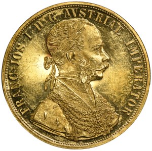 Austria, Franz Joseph I, 4 Ducats Wien 1893