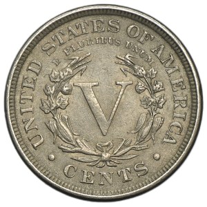 USA, 5 centov, Filadelfia, 1891